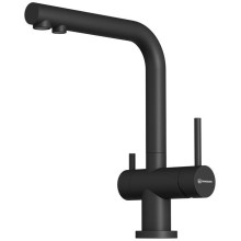 Смеситель для кухни Omoikiri Nagano-P-BL (4974047) с подключением к фильтру воды