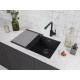Смеситель для кухни Omoikiri Nakagawa 2 Plus-BL (4994414) с подключением к фильтру воды