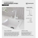 Смеситель для кухни Omoikiri  Nakagawa-P-WH (4974310) 
