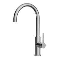 Смеситель для кухни Omoikiri Okawa 2 Plus-BN (4994549) с подключением к фильтру воды