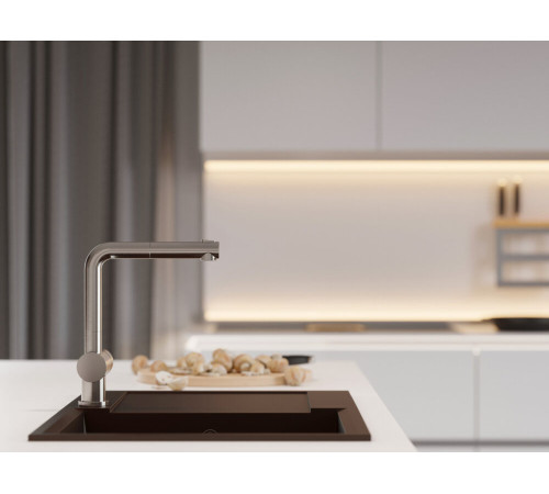 Смеситель для кухни Omoikiri Tanigawa-SB-C (4994456)  с вытяжным изливом