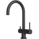 Смеситель для кухни Omoikiri Yamada-P-BL (4974226) с подключением к фильтру воды