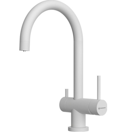 Смеситель для кухни Omoikiri Yamada-P-WH (4974227) с подключением к фильтру воды