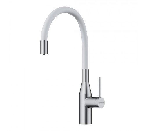 Смеситель для кухни Omoikiri Yatomi 2 Plus BN-WH (4994345) с гибким изливом и подключением к фильтру воды