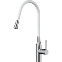 Смеситель для кухни Omoikiri Yatomi-BN-WH (4994250) с гибким изливом