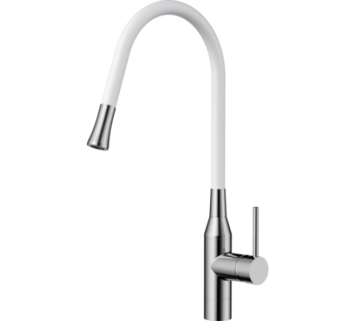 Смеситель для кухни Omoikiri Yatomi-BN-WH (4994250) с гибким изливом