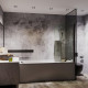 Стеклянная душевая шторка для ванны Roxen Brimen 52010-80   80*140 хромированный профиль прозрачное стекло