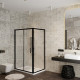 Душевой уголок Roxen Caspia 120x80