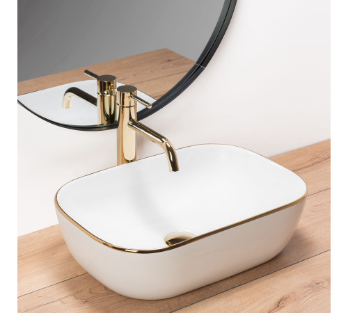 Комплект 2 в 1 подвесной унитаз с умывальником Roxen Antares Gold 508510G  Комплект 2 в 1 подвесной унитаз с умывальником Roxen Antares Gold 508510G