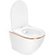 Комплект 2 в 1 подвесной унитаз с умывальником Roxen Antares Gold 508510G