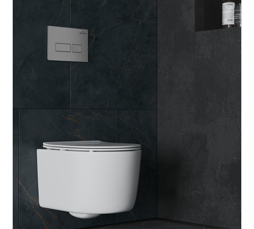 Подвесной унитаз Roxen Simple Compact 530120-01 Rimless Soft Close Подвесной унитаз Roxen Simple Compact 530120-01 Rimless Soft Close