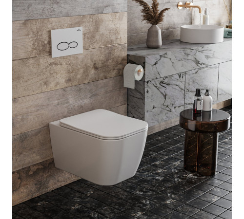  Подвесной унитаз Roxen Cube 530135-01 Rimless Soft Close