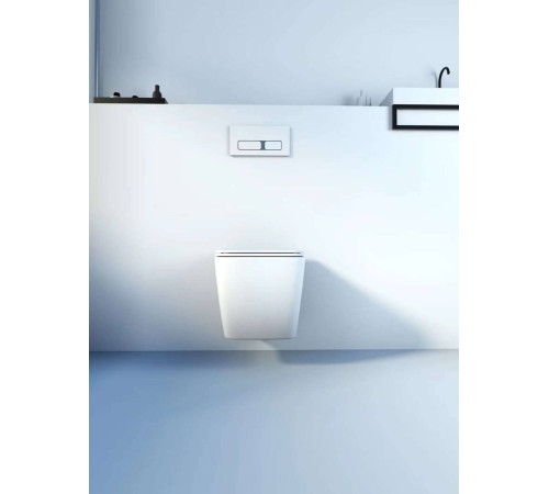  Подвесной унитаз Roxen Cube 530135-01 Rimless Soft Close