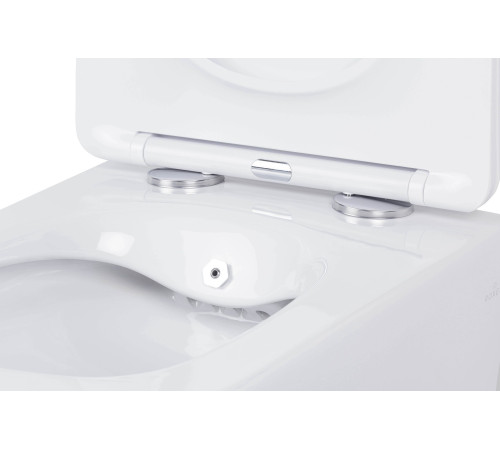 Подвесной унитаз Roxen Cube Bidet 530135-01X Rimless Soft Close с функцией биде Подвесной унитаз Roxen Cube Bidet 530135-01X Rimless Soft Close с функцией биде