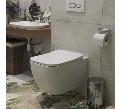 Подвесной унитаз Roxen Cube Bidet 530135-01X Rimless Soft Close с функцией биде Подвесной унитаз Roxen Cube Bidet 530135-01X Rimless Soft Close с функцией биде