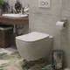 Подвесной унитаз Roxen Cube Bidet 530135-01X Rimless Soft Close с функцией биде