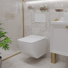 Подвесной унитаз Roxen Boro 530145-01 Rimless Soft Close Подвесной унитаз Roxen Boro 530145-01 Rimless Soft Close