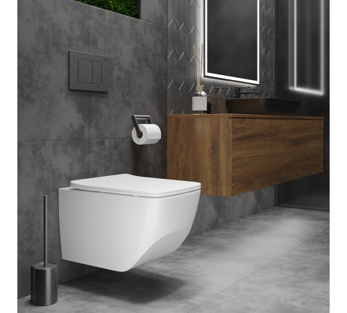 Подвесной унитаз Roxen Boro 530145-01 Rimless Soft Close Подвесной унитаз Roxen Boro 530145-01 Rimless Soft Close