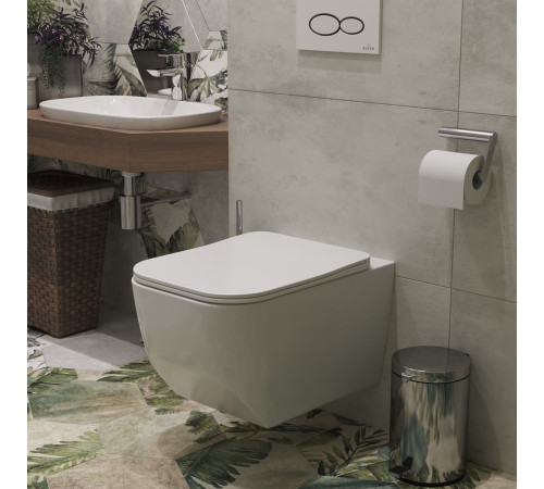 Подвесной унитаз Roxen Boro 530145-01 Rimless Soft Close Подвесной унитаз Roxen Boro 530145-01 Rimless Soft Close