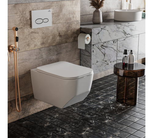 Подвесной унитаз Roxen Boro 530145-01 Rimless Soft Close Подвесной унитаз Roxen Boro 530145-01 Rimless Soft Close