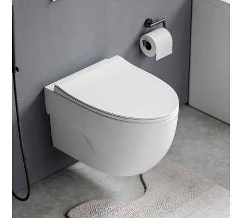  Подвесной унитаз Roxen Porto 530155-01 Rimless Soft Close