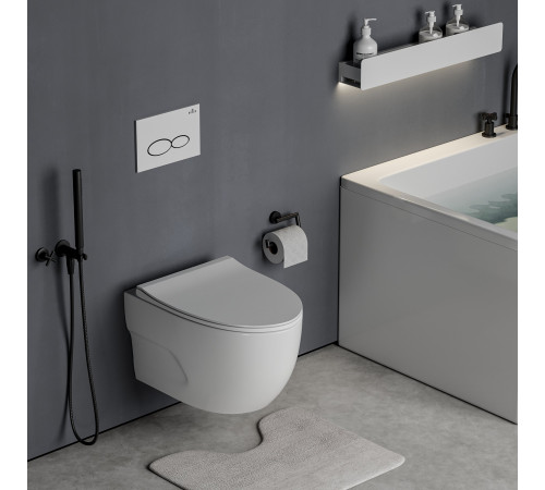  Подвесной унитаз Roxen Porto 530155-01 Rimless Soft Close