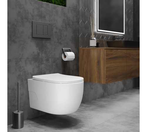  Подвесной унитаз Roxen Porto 530155-01 Rimless Soft Close