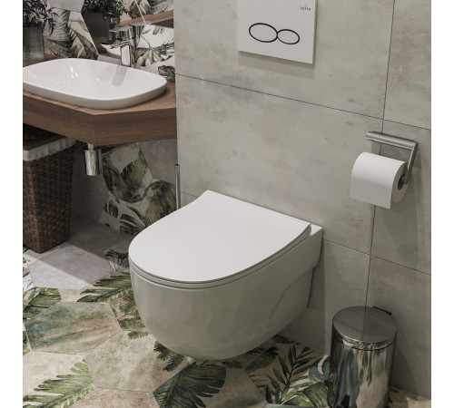  Подвесной унитаз Roxen Porto 530155-01 Rimless Soft Close