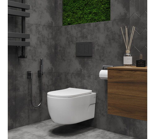  Подвесной унитаз Roxen Porto 530155-01 Rimless Soft Close