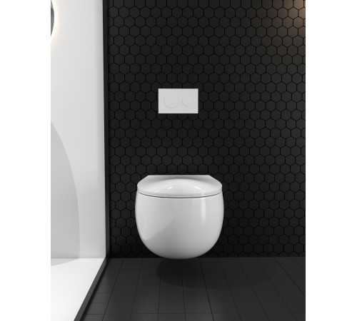 Подвесной унитаз Roxen EGG 530170-01 Rimless Soft Close Подвесной унитаз Roxen EGG 530170-01 Rimless Soft Close