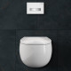 Подвесной унитаз Roxen EGG 530170-01 Rimless Soft Close