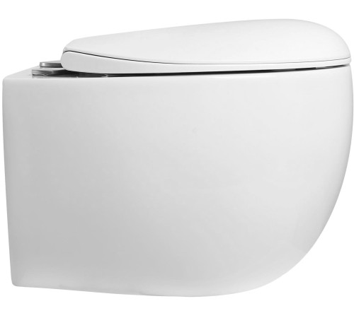 Подвесной унитаз Roxen EGG 530170-01 Rimless Soft Close Подвесной унитаз Roxen EGG 530170-01 Rimless Soft Close