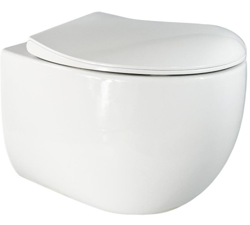 Подвесной унитаз Roxen EGG 530170-01 Rimless Soft Close Подвесной унитаз Roxen EGG 530170-01 Rimless Soft Close