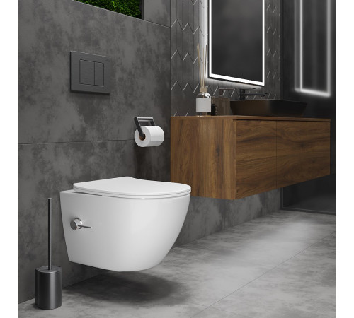  Подвесной унитаз Roxen Antares Bidet 530185-01X Rimless Soft Close с функцией биде