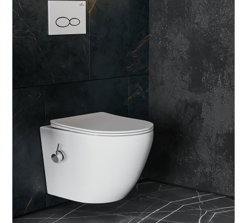  Подвесной унитаз Roxen Antares Bidet 530185-01X Rimless Soft Close с функцией биде