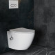 Подвесной унитаз Roxen Antares Bidet Tornado 530185-01XT Rimless Soft Close с функцией биде