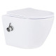 Подвесной унитаз Roxen Antares Bidet Tornado 530185-01XT Rimless Soft Close с функцией биде