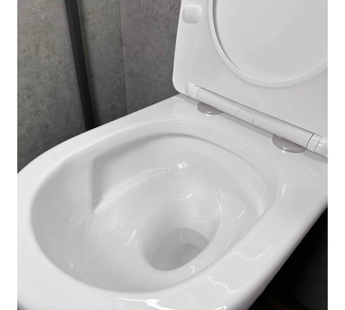 Подвесной унитаз Roxen Antares Tornado 530205-01 Rimless Soft Close Подвесной унитаз Roxen Antares Tornado 530205-01 Rimless Soft Close