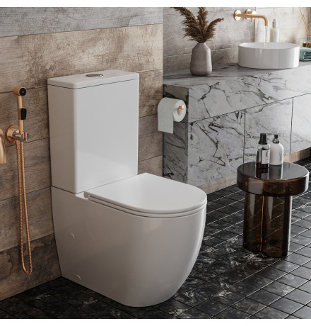 Напольный унитаз Roxen Antares Tornado 600185-01 Rimless Soft Close