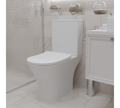 Напольный унитаз Roxen Urban Tornado Bidet 600190-01X Rimless Soft Close Напольный унитаз Roxen Urban Tornado Bidet 600190-01X Rimless Soft Close