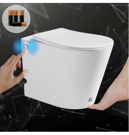 Приставной унитаз Roxen Turbo 620250-01 с импульсным смывом