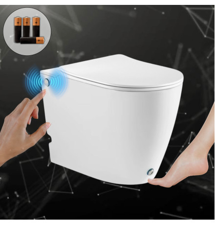 Приставной унитаз Roxen Vario 620260-01 с импульсным смывом