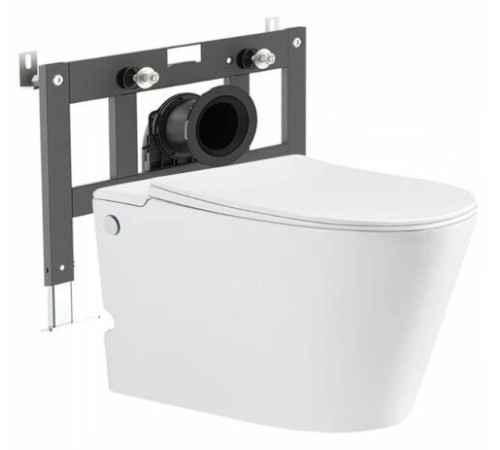 Подвесной унитаз Roxen Grown 620270-01 с импульсным смывом Подвесной унитаз Roxen Grown 620270-01 с импульсным смывом