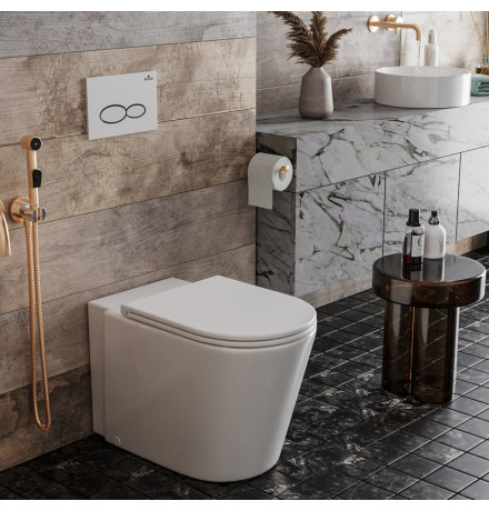 Приставной унитаз Roxen Antares 650185-01 Rimless Soft Close