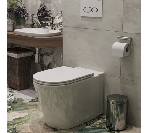 Приставной унитаз Roxen Antares 650185-01 Rimless Soft Close Приставной унитаз Roxen Antares 650185-01 Rimless Soft Close