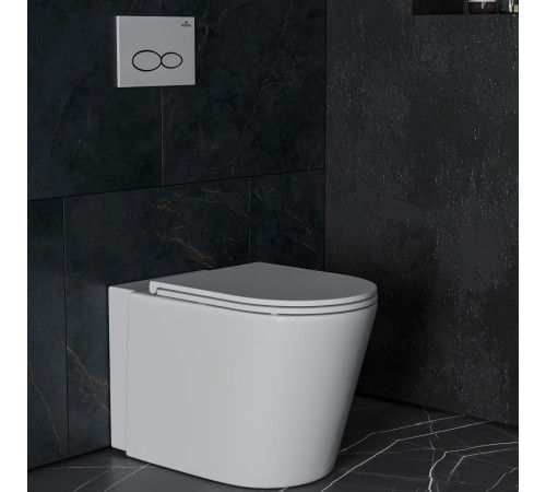 Приставной унитаз Roxen Antares 650185-01 Rimless Soft Close