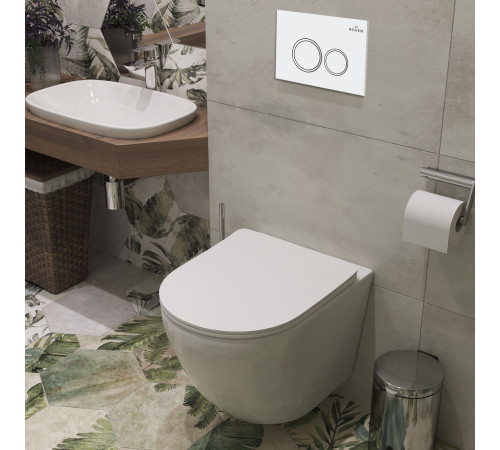 Инсталляция для подвесного унитаза 4 в 1 Roxen StounFix Dual Fresh 805364 с аромадозатором Инсталляция для подвесного унитаза 4 в 1 Roxen StounFix Dual Fresh 805364 с аромадозатором