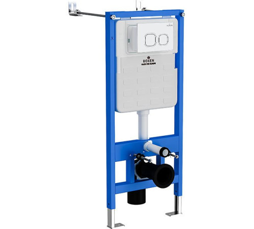 Инсталляция для подвесного унитаза 4 в 1 Roxen StounFix Dual Fresh 826157 с аромадозатором