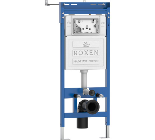 Инсталляция для приставного унитаза 4 в 1 Roxen StounFix Dual Fresh 873337 с аромадозатором Инсталляция для приставного унитаза 4 в 1 Roxen StounFix Dual Fresh 873337 с аромадозатором