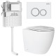 Система инсталляции для приставного унитаза 3 в 1 Roxen Attach 884103